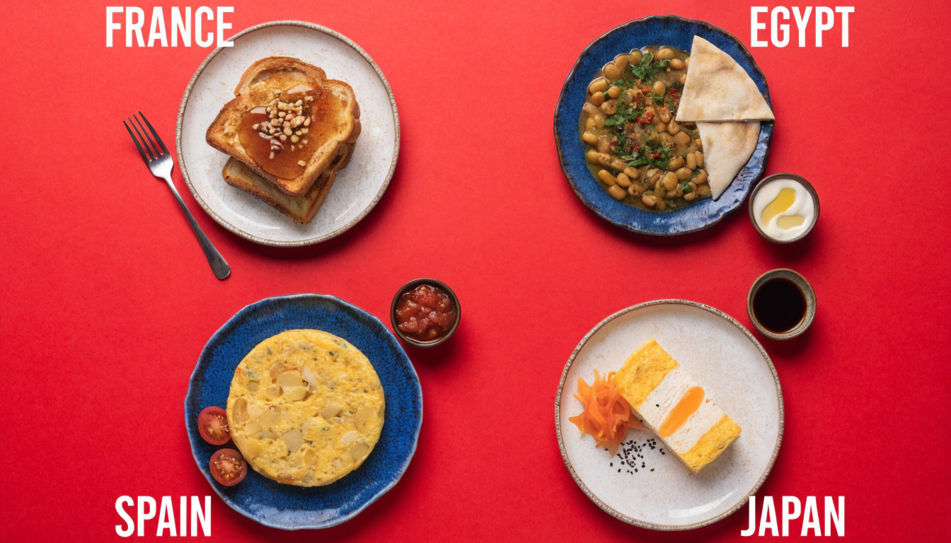 Breakfast Recipes from Around the World: Traditional Flavors to Begin the Morning